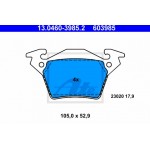 Ate Σετ τακάκια, Δισκόφρενα - 13.0460-3985.2 Ate Σετ τακάκια, Δισκόφρενα - 13.0460-3985.2