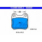 Ate Σετ τακάκια, Δισκόφρενα - 13.0460-4040.2