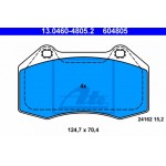 Ate Σετ τακάκια, Δισκόφρενα - 13.0460-4805.2 Ate Σετ τακάκια, Δισκόφρενα - 13.0460-4805.2