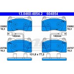 Ate Σετ τακάκια, Δισκόφρενα - 13.0460-4854.2