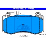 Ate Σετ τακάκια, Δισκόφρενα - 13.0460-4863.2