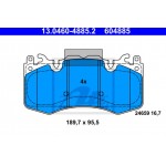 Ate Σετ τακάκια, Δισκόφρενα - 13.0460-4885.2