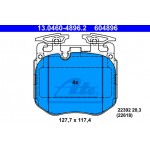 Ate Σετ τακάκια, Δισκόφρενα - 13.0460-4896.2