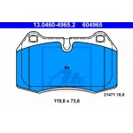 Ate Σετ τακάκια, Δισκόφρενα - 13.0460-4965.2