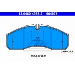 Ate Σετ τακάκια, Δισκόφρενα - 13.0460-4975.2