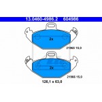 Ate Σετ τακάκια, Δισκόφρενα - 13.0460-4986.2