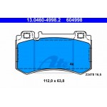 Ate Σετ τακάκια, Δισκόφρενα - 13.0460-4998.2