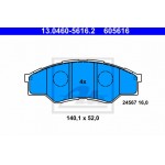 Ate Σετ τακάκια, Δισκόφρενα - 13.0460-5616.2