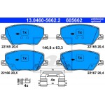 Ate Σετ τακάκια, Δισκόφρενα - 13.0460-5662.2