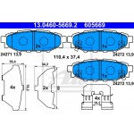 Ate Σετ τακάκια, Δισκόφρενα - 13.0460-5669.2