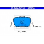 Ate Σετ τακάκια, Δισκόφρενα - 13.0460-5676.2