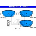 Ate Σετ τακάκια, Δισκόφρενα - 13.0460-5677.2