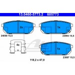 Ate Σετ τακάκια, Δισκόφρενα - 13.0460-5773.2 Ate Σετ τακάκια, Δισκόφρενα - 13.0460-5773.2