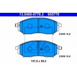 Ate Σετ τακάκια, Δισκόφρενα - 13.0460-5778.2