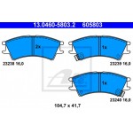 Ate Σετ τακάκια, Δισκόφρενα - 13.0460-5803.2
