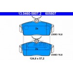 Ate Σετ τακάκια, Δισκόφρενα - 13.0460-5807.2 Ate Σετ τακάκια, Δισκόφρενα - 13.0460-5807.2