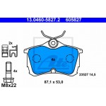 Ate Σετ τακάκια, Δισκόφρενα - 13.0460-5827.2