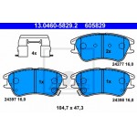 Ate Σετ τακάκια, Δισκόφρενα - 13.0460-5829.2