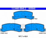 Ate Σετ τακάκια, Δισκόφρενα - 13.0460-5840.2