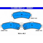 Ate Σετ τακάκια, Δισκόφρενα - 13.0460-5841.2