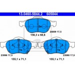 Ate Σετ τακάκια, Δισκόφρενα - 13.0460-5844.2