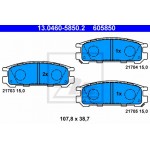 Ate Σετ τακάκια, Δισκόφρενα - 13.0460-5850.2