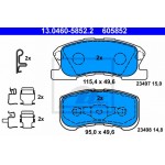 Ate Σετ τακάκια, Δισκόφρενα - 13.0460-5852.2