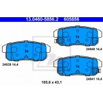 Ate Σετ τακάκια, Δισκόφρενα - 13.0460-5856.2 Ate Σετ τακάκια, Δισκόφρενα - 13.0460-5856.2