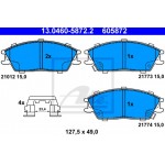 Ate Σετ τακάκια, Δισκόφρενα - 13.0460-5872.2