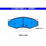 Ate Σετ τακάκια, Δισκόφρενα - 13.0460-5881.2
