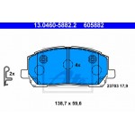 Ate Σετ τακάκια, Δισκόφρενα - 13.0460-5882.2 Ate Σετ τακάκια, Δισκόφρενα - 13.0460-5882.2
