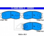 Ate Σετ τακάκια, Δισκόφρενα - 13.0460-5952.2