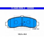 Ate Σετ τακάκια, Δισκόφρενα - 13.0460-5956.2
