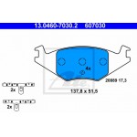 Ate Σετ τακάκια, Δισκόφρενα - 13.0460-7030.2