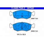 Ate Σετ τακάκια, Δισκόφρενα - 13.0460-7040.2