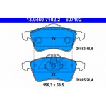 Ate Σετ τακάκια, Δισκόφρενα - 13.0460-7102.2