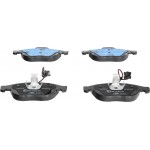 Ate Σετ τακάκια, Δισκόφρενα - 13.0460-7105.2