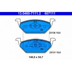 Ate Σετ τακάκια, Δισκόφρενα - 13.0460-7111.2