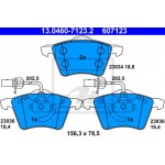 Ate Σετ τακάκια, Δισκόφρενα - 13.0460-7123.2