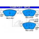 Ate Σετ τακάκια, Δισκόφρενα - 13.0460-7140.2