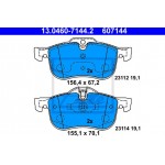 Ate Σετ τακάκια, Δισκόφρενα - 13.0460-7144.2