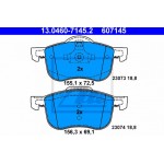 Ate Σετ τακάκια, Δισκόφρενα - 13.0460-7145.2
