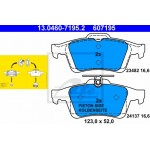 Ate Σετ τακάκια, Δισκόφρενα - 13.0460-7195.2