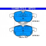 Ate Σετ τακάκια, Δισκόφρενα - 13.0460-7212.2