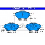 Ate Σετ τακάκια, Δισκόφρενα - 13.0460-7213.2