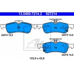 Ate Σετ τακάκια, Δισκόφρενα - 13.0460-7214.2