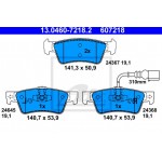 Ate Σετ τακάκια, Δισκόφρενα - 13.0460-7218.2