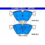 Ate Σετ τακάκια, Δισκόφρενα - 13.0460-7223.2
