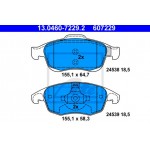 Ate Σετ τακάκια, Δισκόφρενα - 13.0460-7229.2