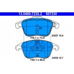 Ate Σετ τακάκια, Δισκόφρενα - 13.0460-7230.2